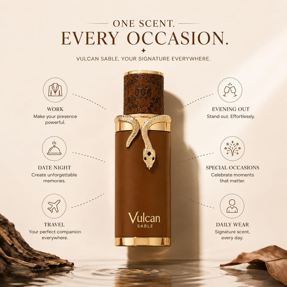 French Avenue Vulcan Sable EDP - Home Fragrance Dubai recensione e prezzo