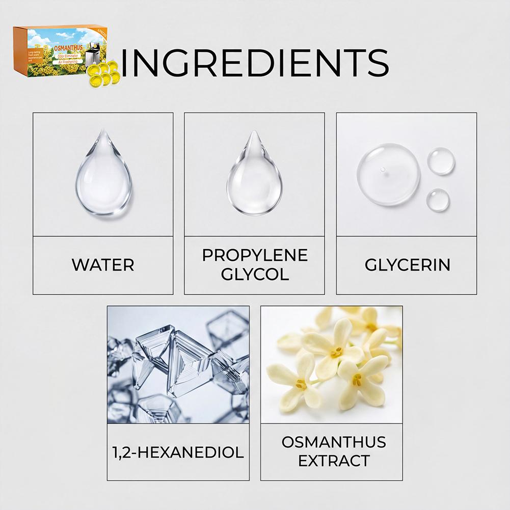 6 Confezioni di Deodorante per - Gel Air Freshener recensione e prezzo