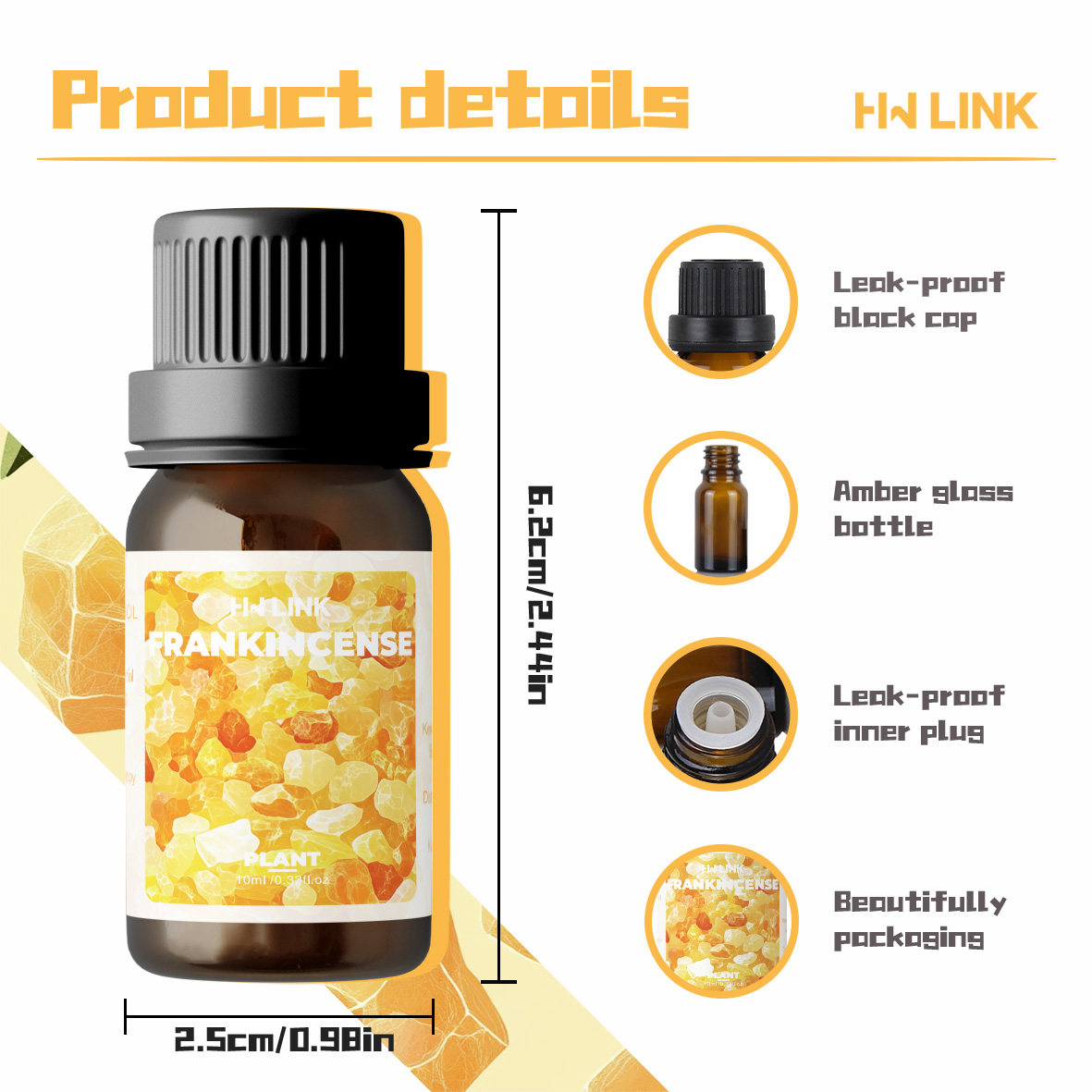 Olio Essenziale di Incenso 10m - Home Fragrance Essence recensione e prezzo